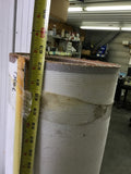 CONVEYOUR BELTING 62" WIDE 50FT LONG CALCULATED NOT MEASURED, .080" THICK