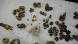LOT OF ASSORTED BRASS FITTINGS SELLING AS PICTURED