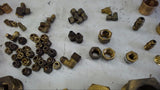 LOT OF ASSORTED BRASS FITTINGS SELLING AS PICTURED