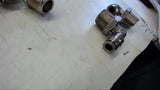 LOT OF 18--STAINLESS STEEL FITINGS 1/4" PIPE X 3/8"