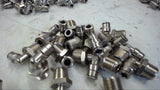 LOT OF 20---STAINLESS STEEL FITINGS -- 1/4" PIPE X 3/8"
