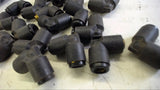 LOT OF 24 PLASTIC ELBOWS 5/16" X 5/16 TUBE