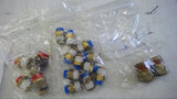 LOT OF 17 ASSORTED BRASS ADAPTERS
