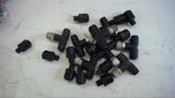 LOT OF 20 PCS TESS AND ADAPTERS 7 EA 1/4" X 1/4" X 1/4" 12 EA 5/16" X 1/8" PIPE