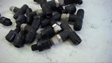 LOT OF 20 PCS TESS AND ADAPTERS 7 EA 1/4" X 1/4" X 1/4" 12 EA 5/16" X 1/8" PIPE