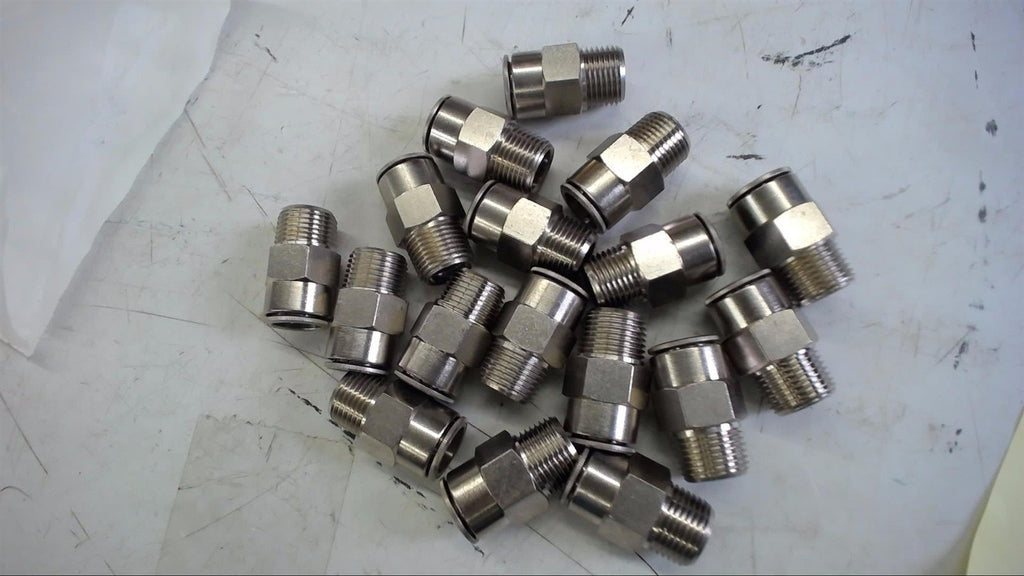 LOT OF 17 ADAPTERS 1/2" X 3/8"