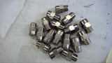 LOT OF 17 ADAPTERS 1/2" X 3/8"