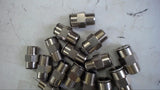 LOT OF 17 ADAPTERS 1/2" X 3/8"