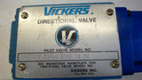 VICKERS 40C872 DG4S4012A W3 50 DIRECTIONAL VALVE W/ 400823 115/120V COIL