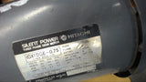HITACHI GX DGE-0.75, 0.75 KW 4 POLE GEAR MOTOR, 200/220 VOLTS, 3 PHASE
