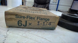 TB WOODS 6JX1-1/4 SURE-FLEX FLANGE COUPLING 1-1/4" BORE
