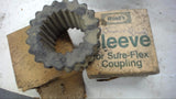 LOT OF 2--TB WOODS 5JE SURE-FLEX COUPLING SLEEVECOUPLING