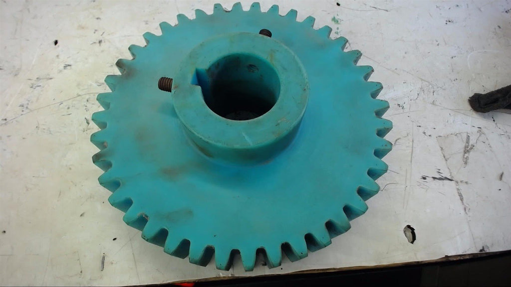 NYLON/PLASTIC GEAR 40 TEETH, .625" PITCH 1-15/16" BORE, 8-1/2" OD