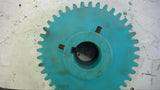 NYLON/PLASTIC GEAR 40 TEETH, .625" PITCH 1-15/16" BORE, 8-1/2" OD