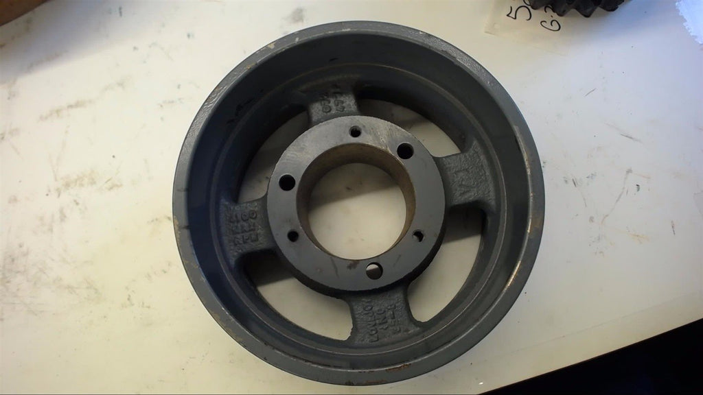 LOVEJOY 25-3 4100 RPM, 072477P FLAT BELT PULLEY 6" OD, 2-3/4" WIDTH