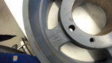 LOVEJOY 25-3 4100 RPM, 072477P FLAT BELT PULLEY 6" OD, 2-3/4" WIDTH
