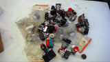 LOT OF 25+ ELECTRICAL PUSHBUTTONS AND ACCESSORIES