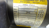 BALDOR M3534 .33 HP AC MOTOR 208-230/460 VOLTS, 1725 RPM, 4P, 56 FRAME, 3 PHASE