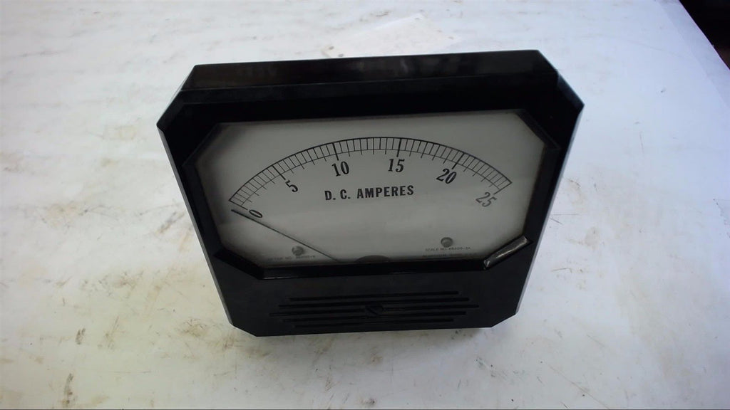TRIPLETT ELECTRIC 65200-V DC AMPERES 0-25 GAUGE