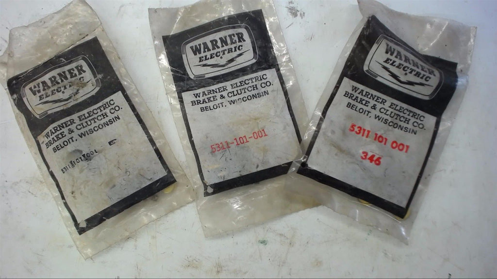 LOT OF 3---WARNER ELECTRIC 5311-101-001 TERMINAL ASSEMBLY