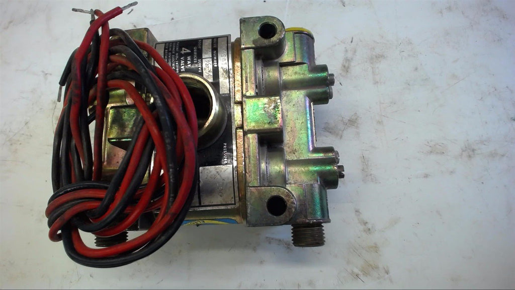 SKINNER V9DGSA13 4 WAY VALVE 100 PSI, 20 WATTS, 120 VOLT