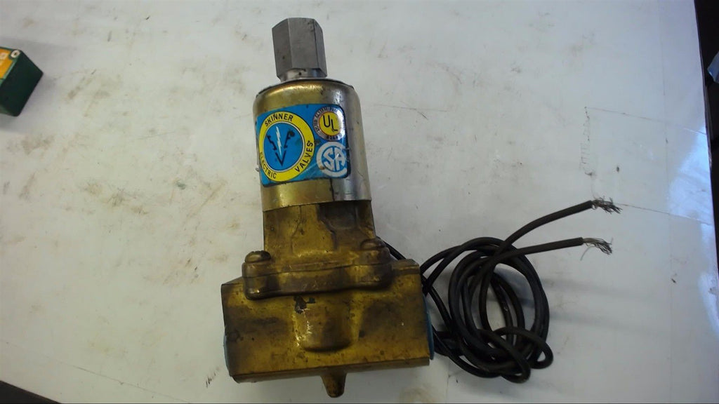 SKINNER L1LB4150 SOLENOID VALVE 5-150 PSI, 120 VOLTS, 10 WATTS, 1/2" ORFICE