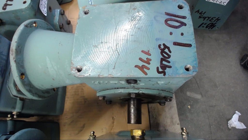 HYTROL 5A RIGHT ANGLE GEAR REDUCER 10:1 RATIO