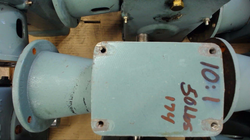 HYTROL 5A LEFT ANGLE GEAR REDUCER 10:1 RATIO