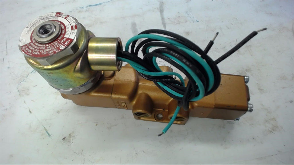 VERSA CALVES VSG-4328 175-40 PSI, 120 VOLTS, 60 HZ, SOLENOID VALVE