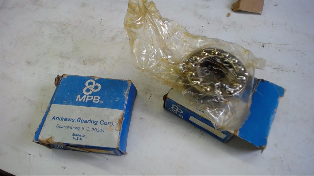 LOT OF 2--ANDREWS BEARING MPB THRUST BEARING 07X04A2