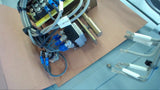 ABB CK12997 KIRK INTERLOCK WITH KEY, MOUNTED IN DOOR AS PICTURED
