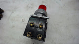RED PUSHBUTTON 240 VOLT, 50/60 HZ,
