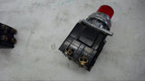 RED PUSHBUTTON 240 VOLT, 50/60 HZ,