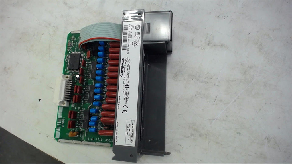 ALLEN-BRADLEY SLC 500 1746-1A16 INPUT MODULE 85-132 VAC