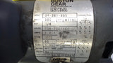 BALDOR BOSTON GEAR AC MOTOR 34-381-895 1/4 HP 208-230/460 V 1725 RPM 4P, 56C FR