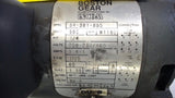 BALDOR BOSTON GEAR AC MOTOR 34-381-895 1/4 HP 208-230/460 V 1725 RPM 4P, 56C FR