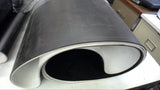 CONVEYOR BELT, SMOOTH BLACK TOP, CONTINUOUS 63.750" LONG X 12" WIDTH
