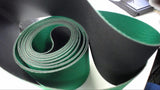 HNI-5PE CONVEYOR BELTTING 2-5/8" W X 14' LONG X .035 THICK , GREEN SMOOTH TOP