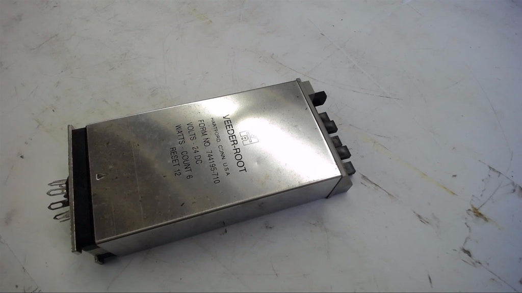 VEEDER-ROOT 744195-710 24 VOLTS DC COUNTER
