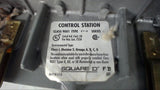 SQUARE D CLASS 9001 KY-6 CONTROL STATION