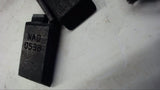 LOT OF 12---DC MOTOR BRUSHES 1.68" L X .749" W X .372" THICK, 3.71" SHUNT