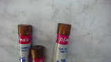 LOT OF 3-- FERRAZ SHAWMUT TRS12R SMART SPOT 12 AMP FUSE 600 VOLTS