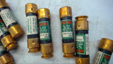 LOT OF 9-- FUSTRON FRN-R-40 FUSES, 40 AMP 250 VOLT
