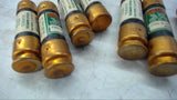 LOT OF 9-- FUSTRON FRN-R-40 FUSES, 40 AMP 250 VOLT