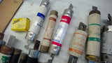 LOT OF 45 ASSORTED FUSES VARIOUS AMPERAGE
