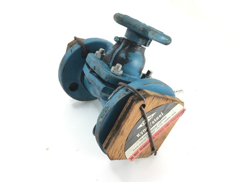 DOW KYNAR STEEL 1247084 FLOW VALVE - NEW