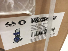 WESTWARD 22XP38 1/3 HP DRAIN CLEANING MACHINE - NEW
