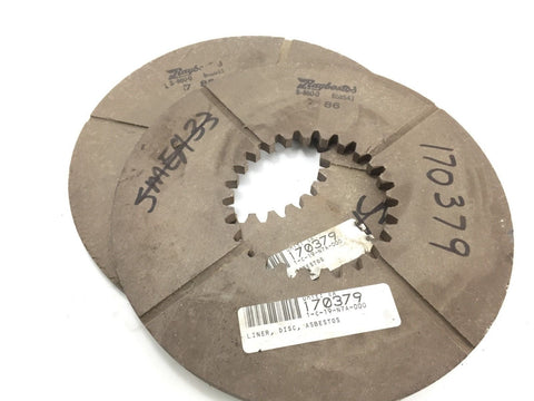 2 COUNT RAYBESTOS S-860-0 B58543 PADS - NEW