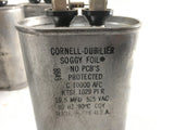 LOT OF 2 CORNELL DUBILIER SOGGY FOIL KTSF1029PIR 525 VAC, 60HZ CAPACITORS
