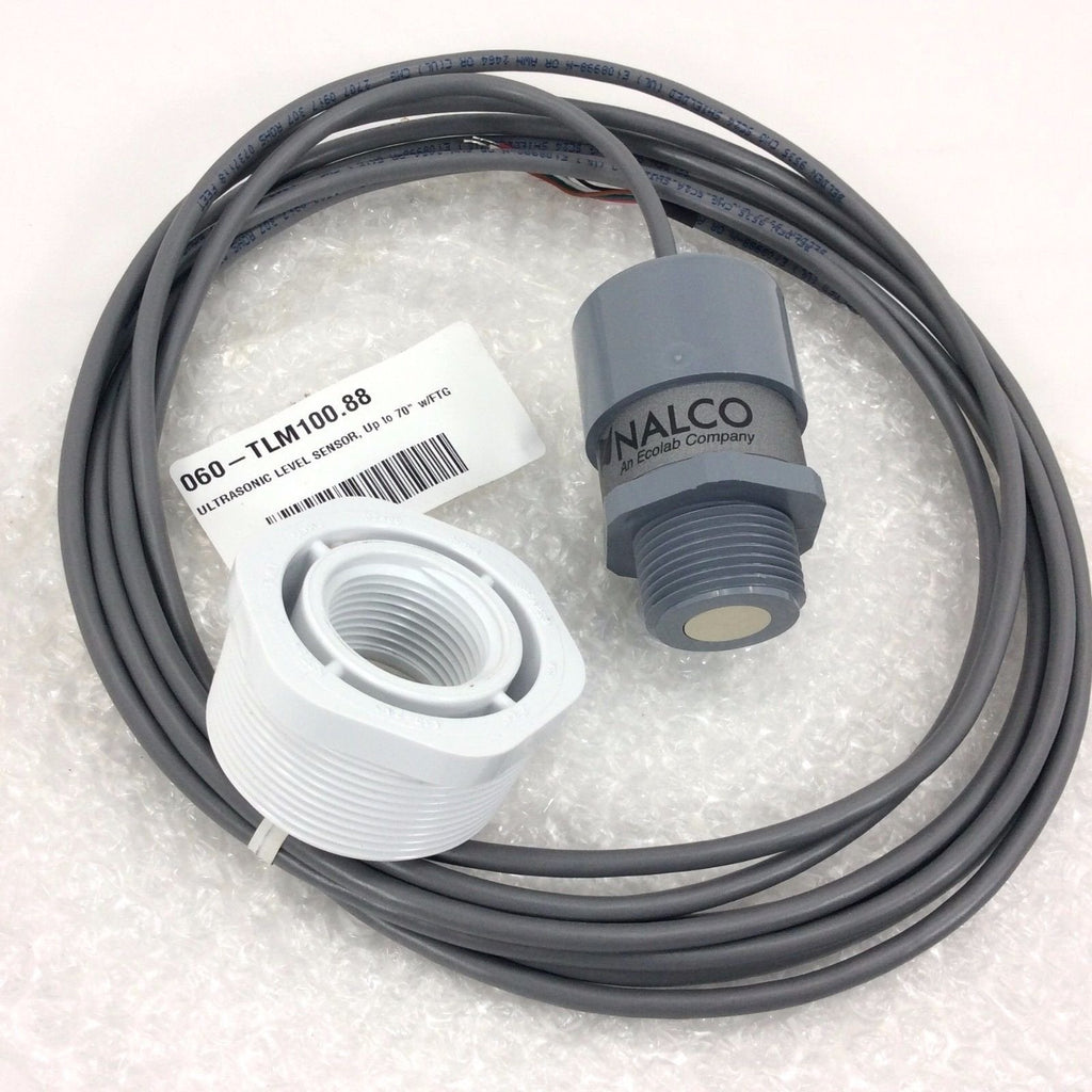 NALCO 060-TLM100.88 - ULTRASONIC LEVEL SENSOR, WIRED, LOW-RANGE - 70" - NEW